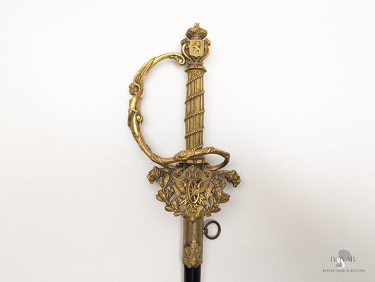 Belgian Rail Official’s Smallsword Sword