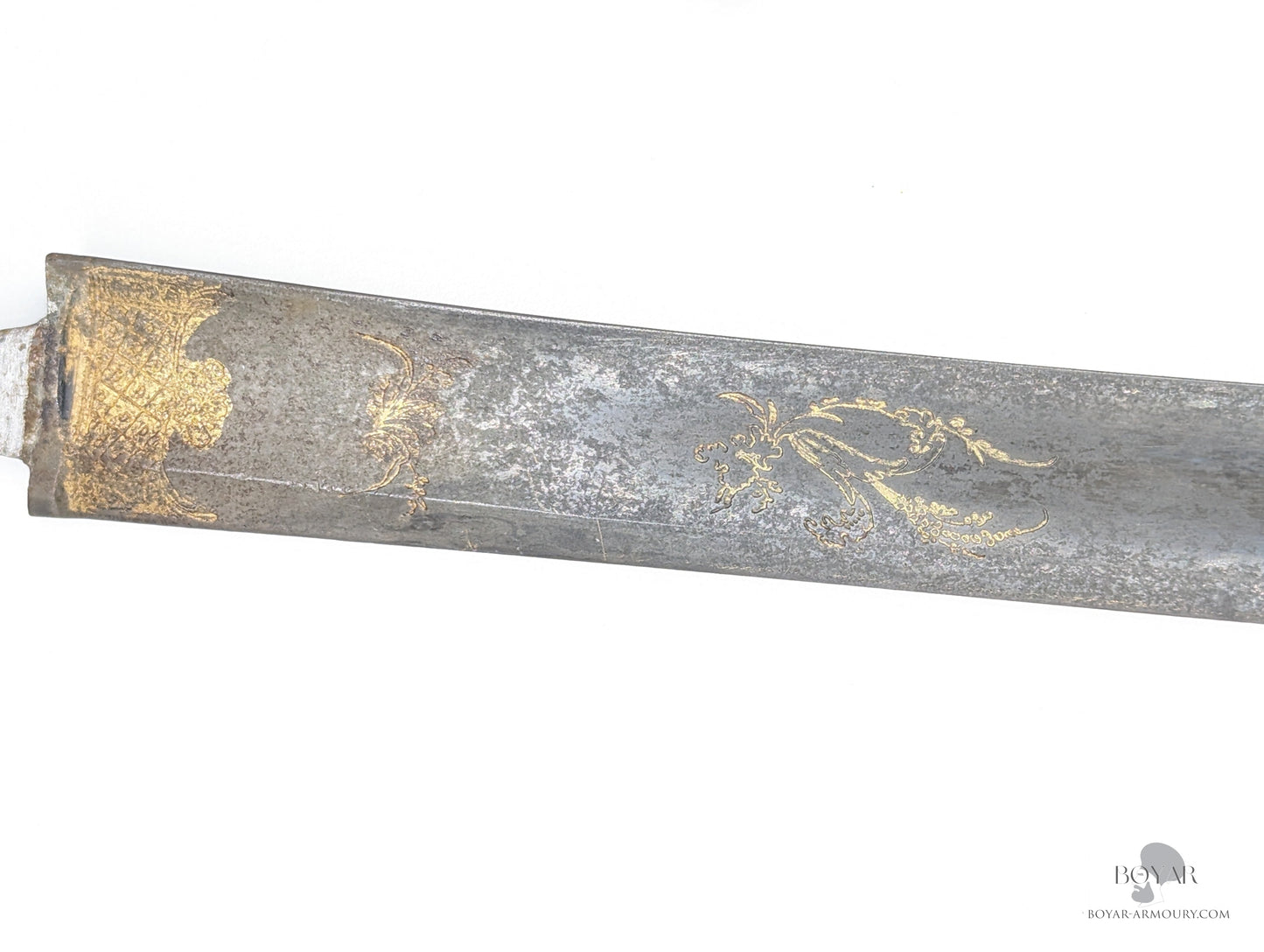 Blue & Gilt Blade Sword