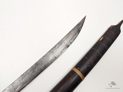 Burmese Dha Sword Wood Fitted Sword