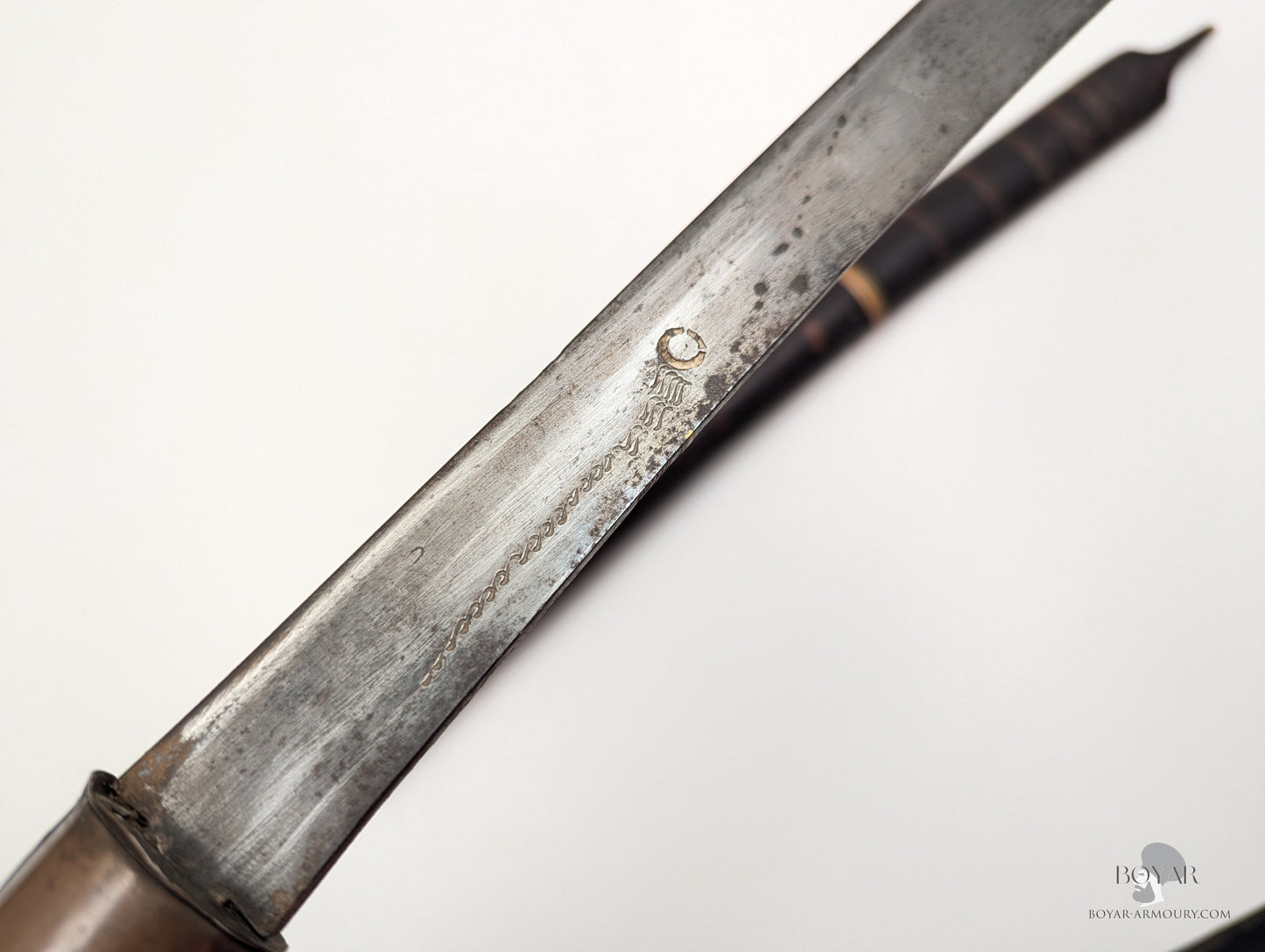Burmese Dha Sword Wood Fitted Sword