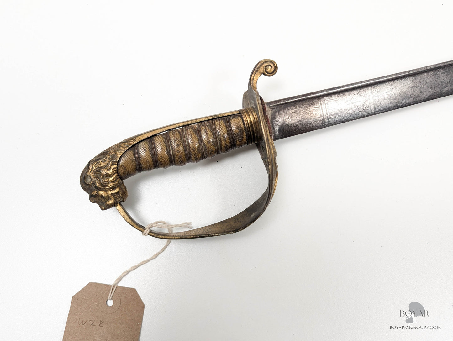 Early 1827 Pattern ’Pipeback’ Royal Navy Officer’s Sword Barnes & Co Sword