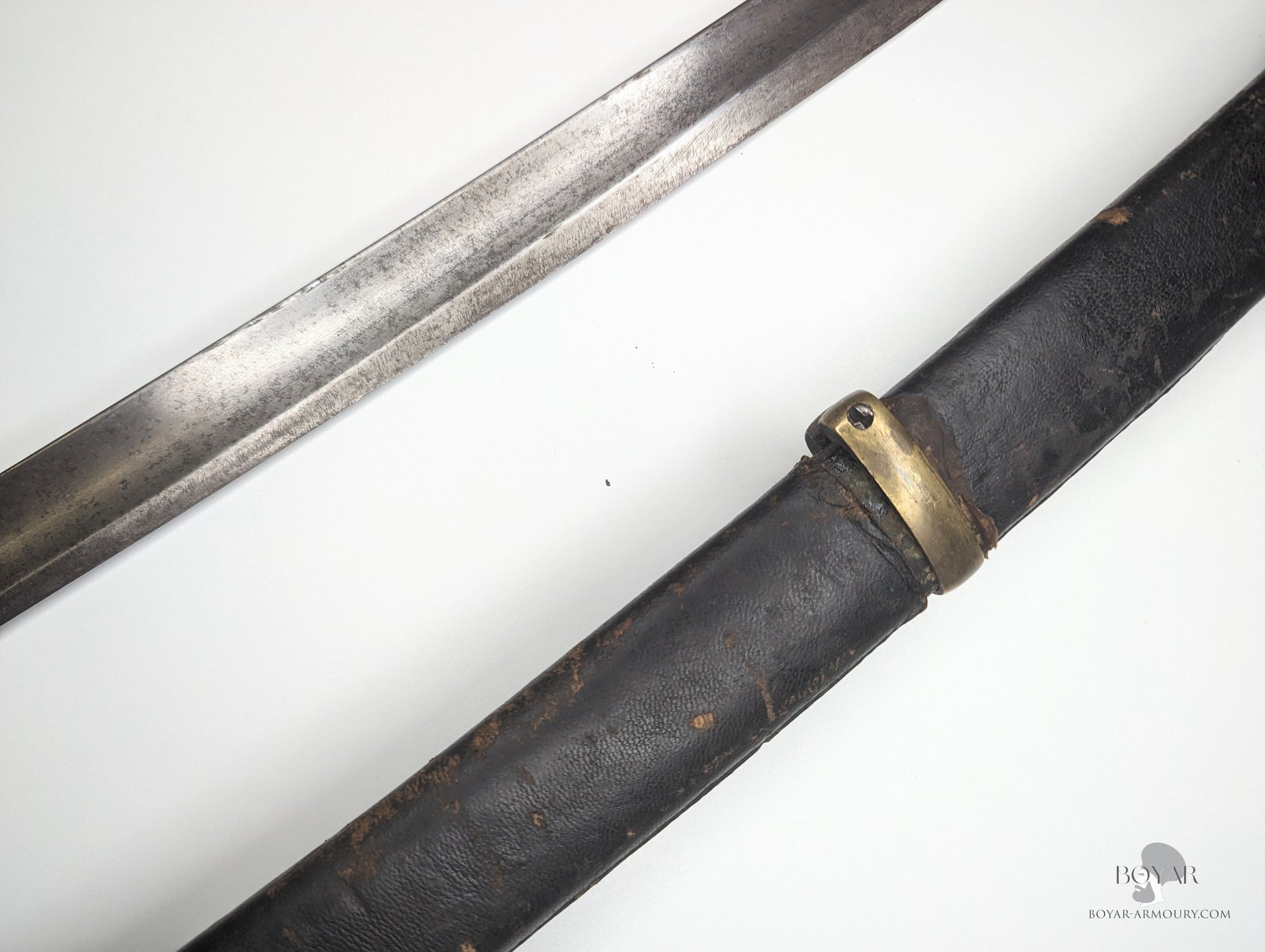 Early Imperial Russian Cossack M1881 Shashka Marked 1902 Zlatoust Sword