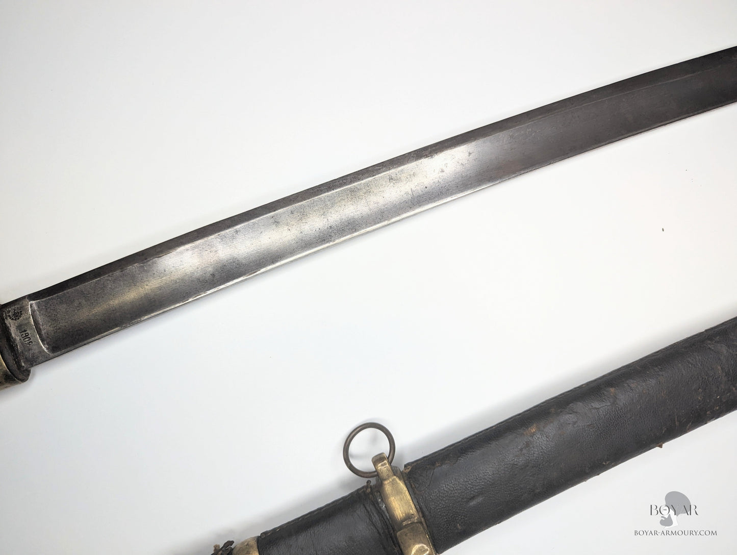 Early Imperial Russian Cossack M1881 Shashka Marked 1902 Zlatoust Sword