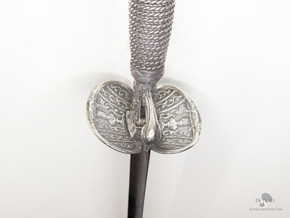 English Silver Hilted Smallsword