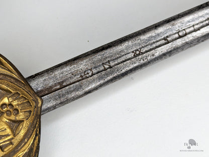 France Napoleonic First Empire Sword With Solingen Blade Sword