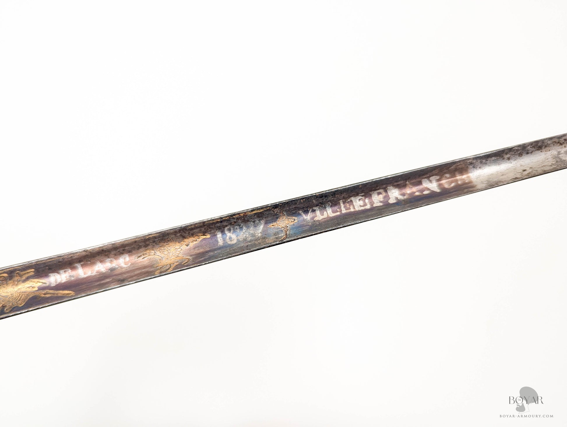 French Officer’s Blue and Gilt Epee First Empire Sword