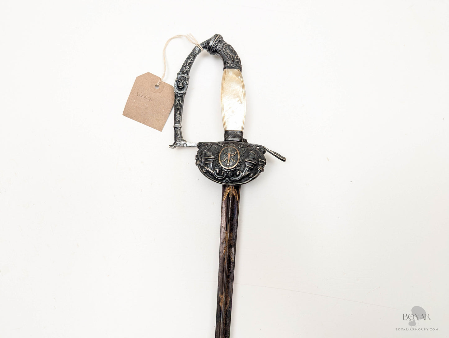 French Officer’s Blue and Gilt Epee First Empire Sword