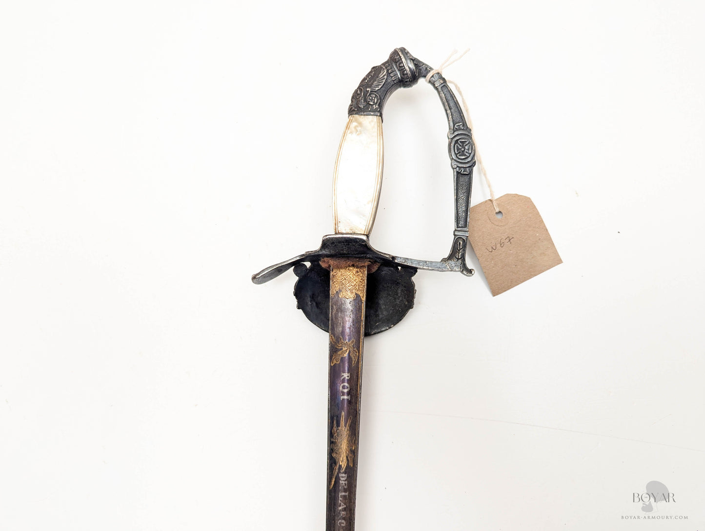 French Officer’s Blue and Gilt Epee First Empire Sword