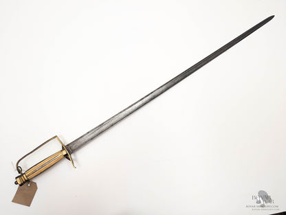 Georgian Brass-Hilted Spadroon Sword