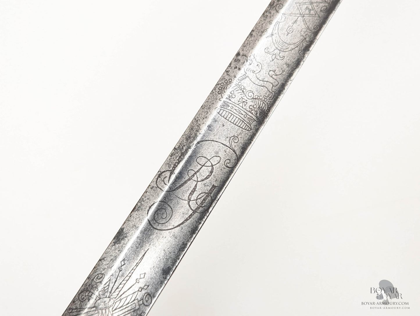 Georgian Brass-Hilted Spadroon Sword