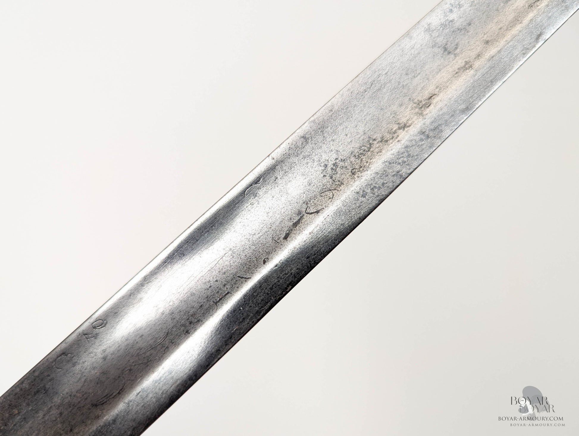 Georgian Steel-Hilted Spadroon Sword