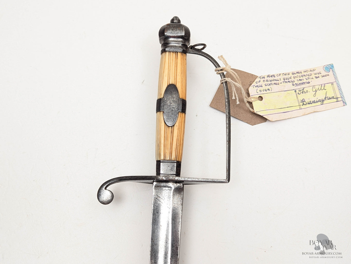 Georgian Steel-Hilted Spadroon Sword