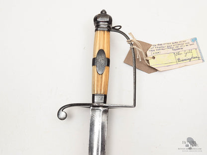 Georgian Steel-Hilted Spadroon Sword