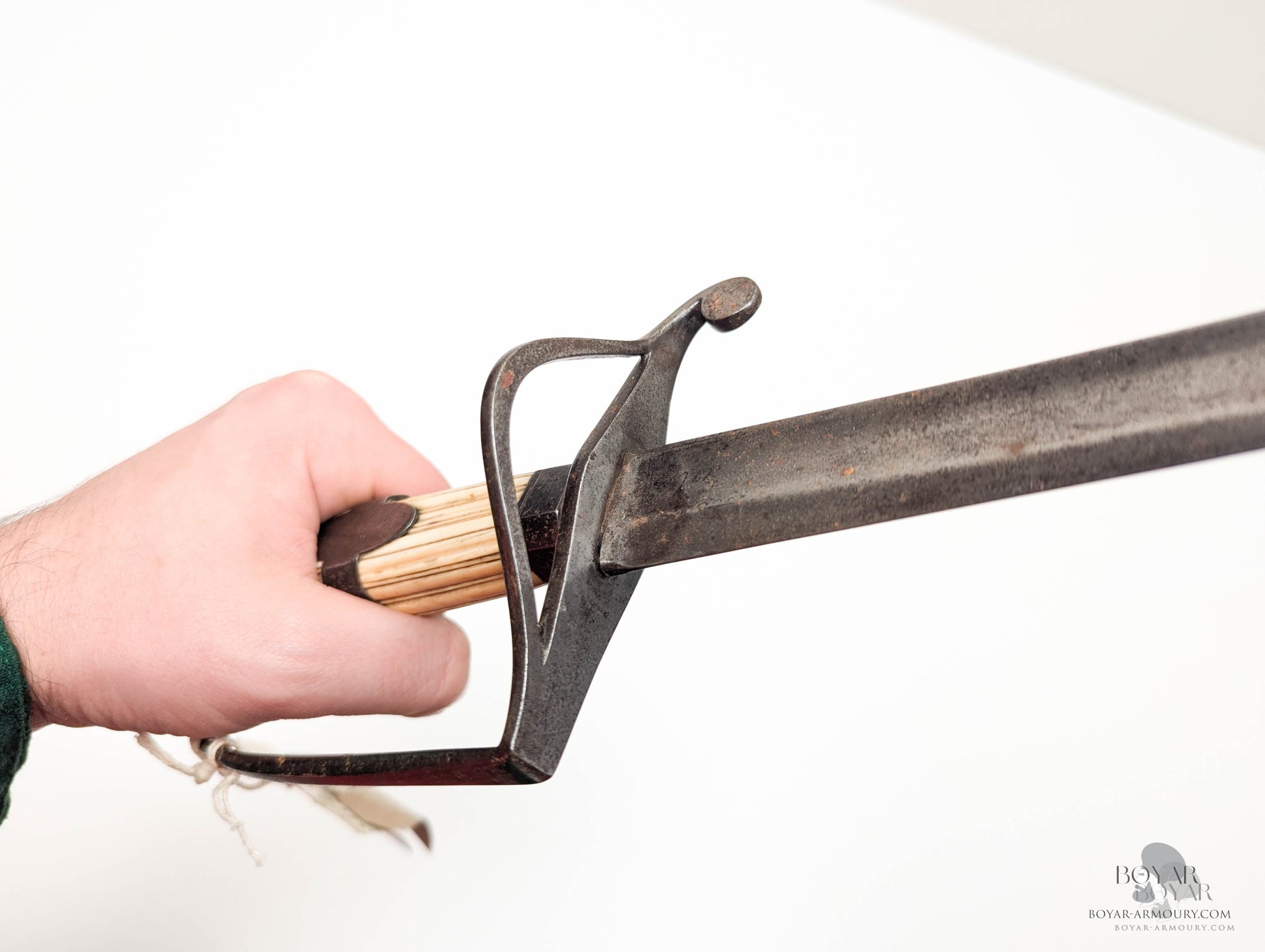 Georgian Steel-Hilted Spadroon Sword