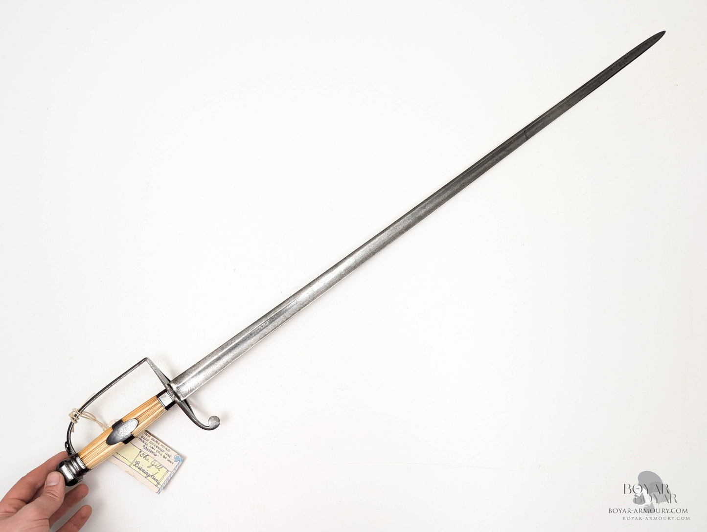 Georgian Steel-Hilted Spadroon Sword