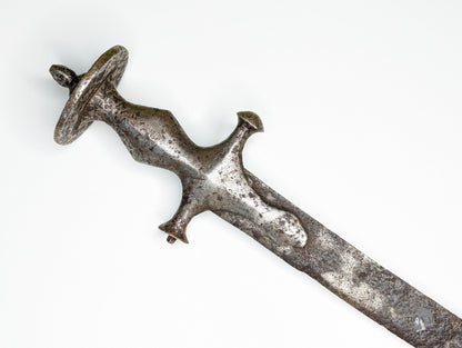 Heavy Short 19Th Century Tulwar Sword