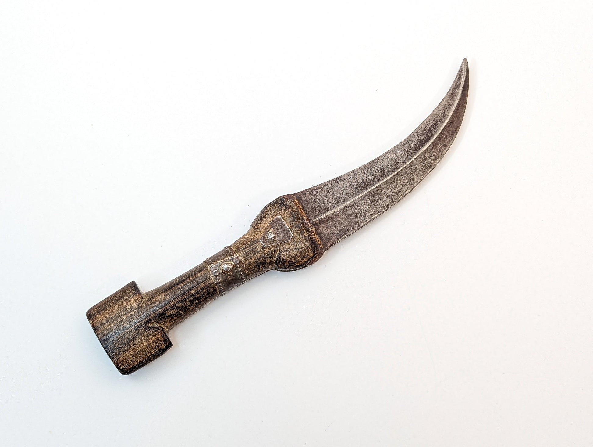 Horn Hilted Khanjar Sword