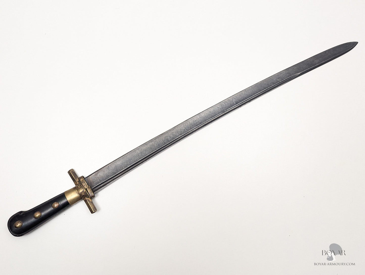 Hunting Sword Faux Damascus Sword