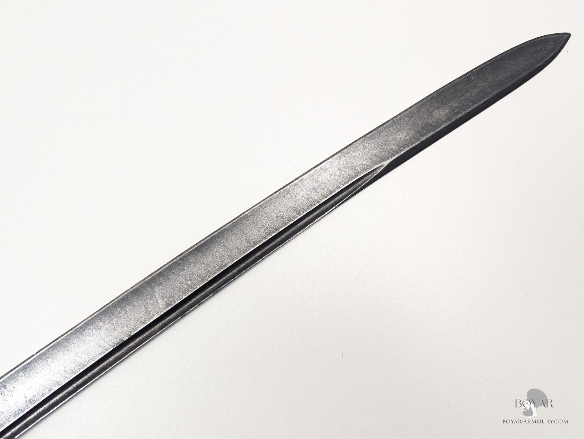 Hunting Sword Faux Damascus Sword