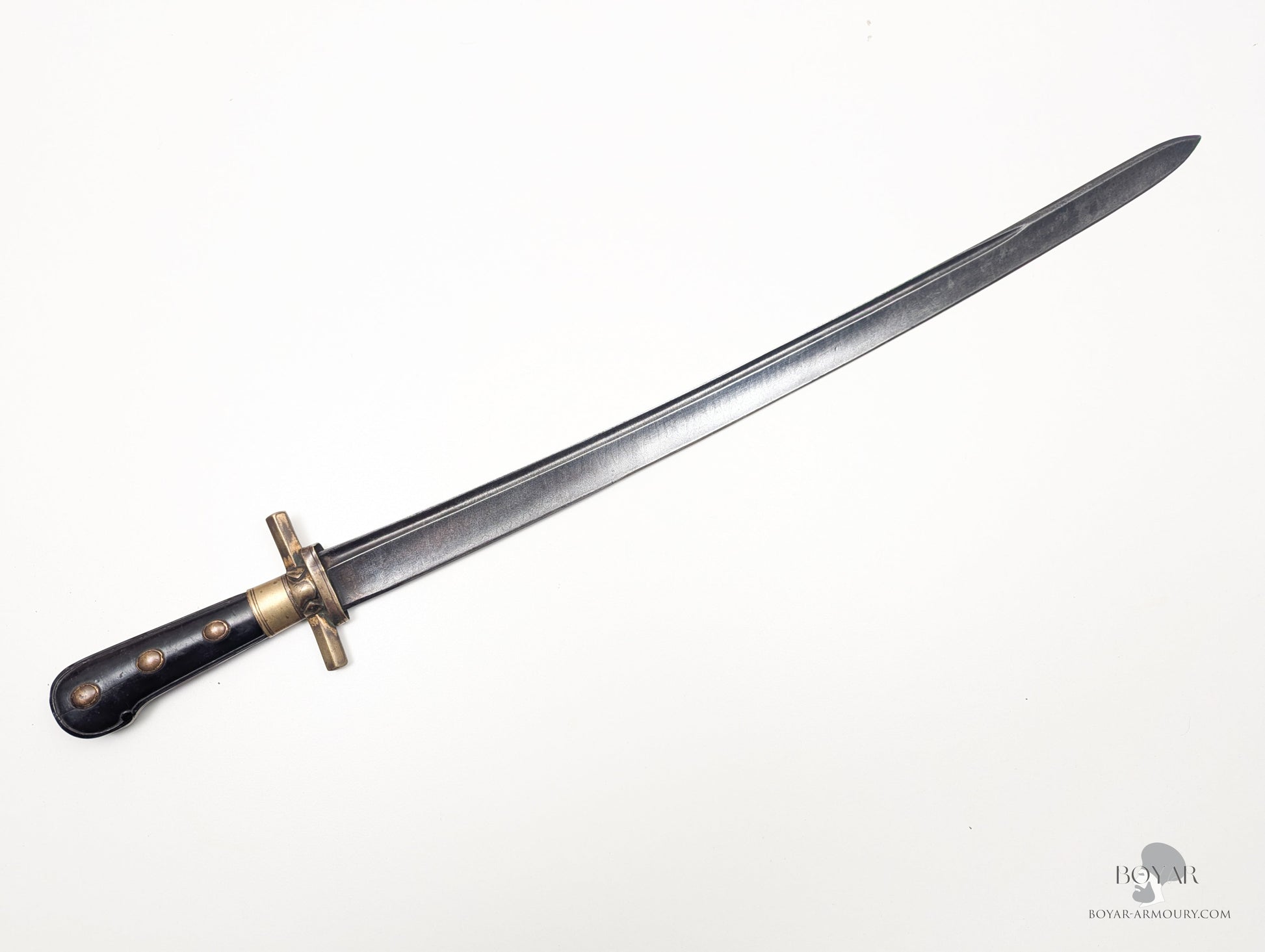 Hunting Sword Faux Damascus Sword