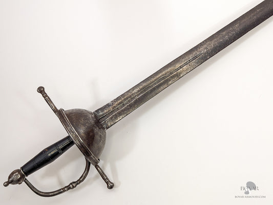 Iberian Cup Hilt Broadsword Signed ’In Mene’ Smallsword