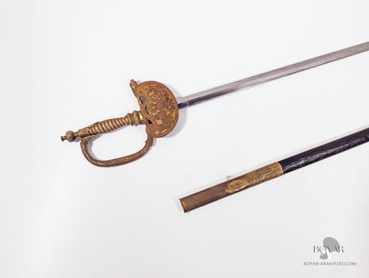 Imperial Russian Civil Service Official’s Ceremonial Smallsword Model 1855 Sword