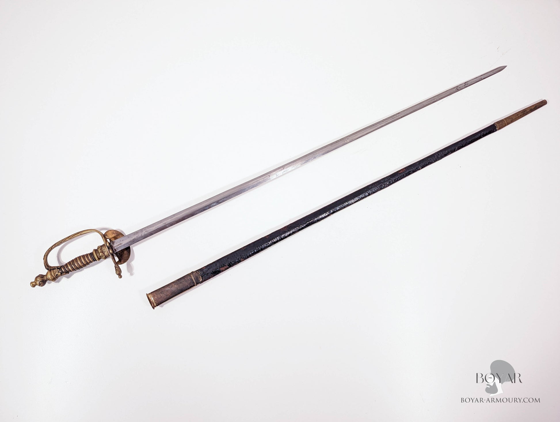 Imperial Russian Civil Service Official’s Ceremonial Smallsword Model 1857 Sword