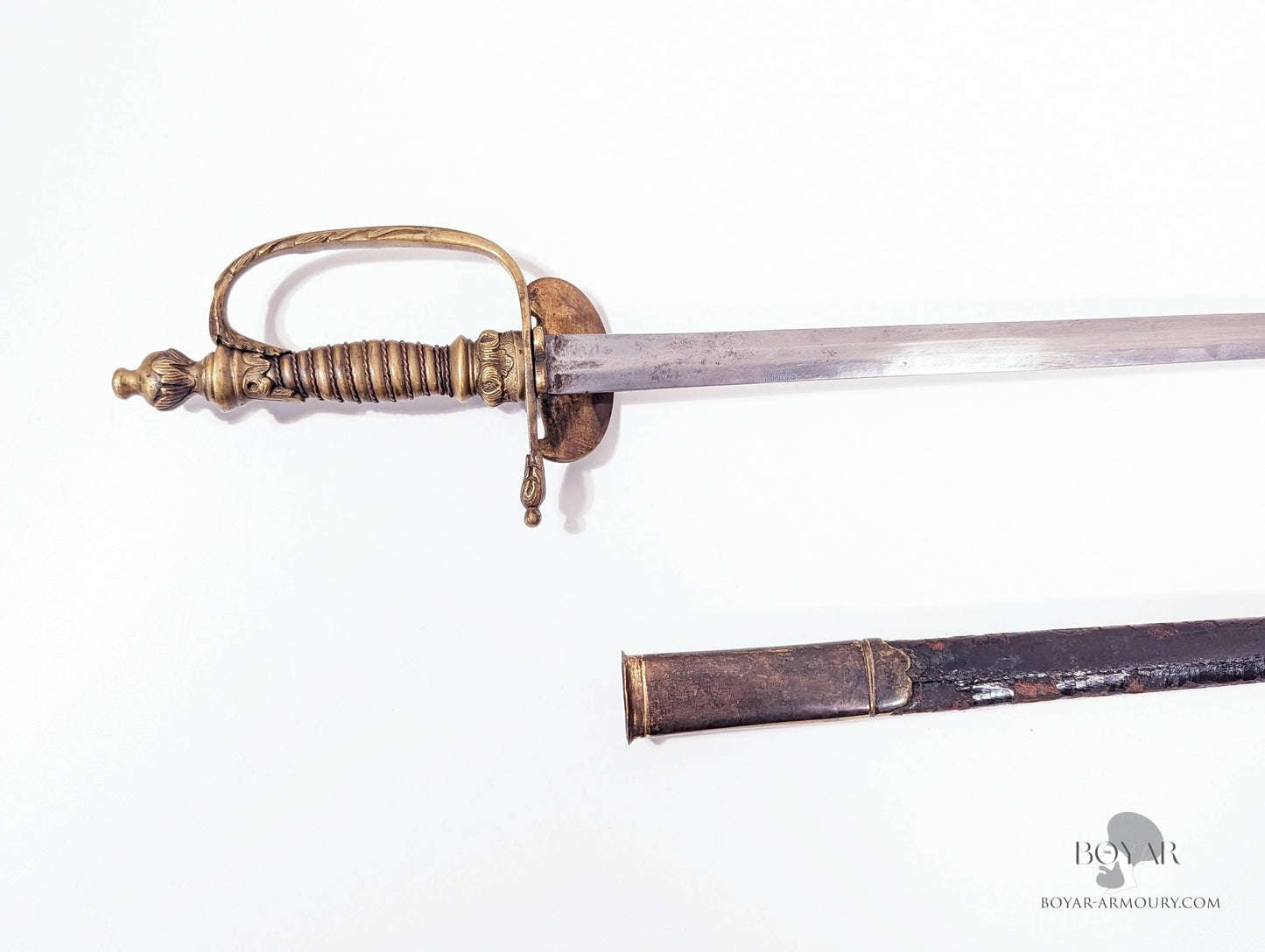 Imperial Russian Civil Service Official’s Ceremonial Smallsword Model 1857 Sword