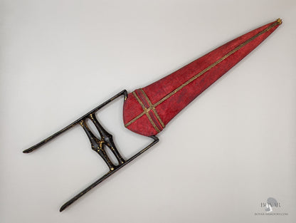 Indian Katar Wootz And Gold Dagger