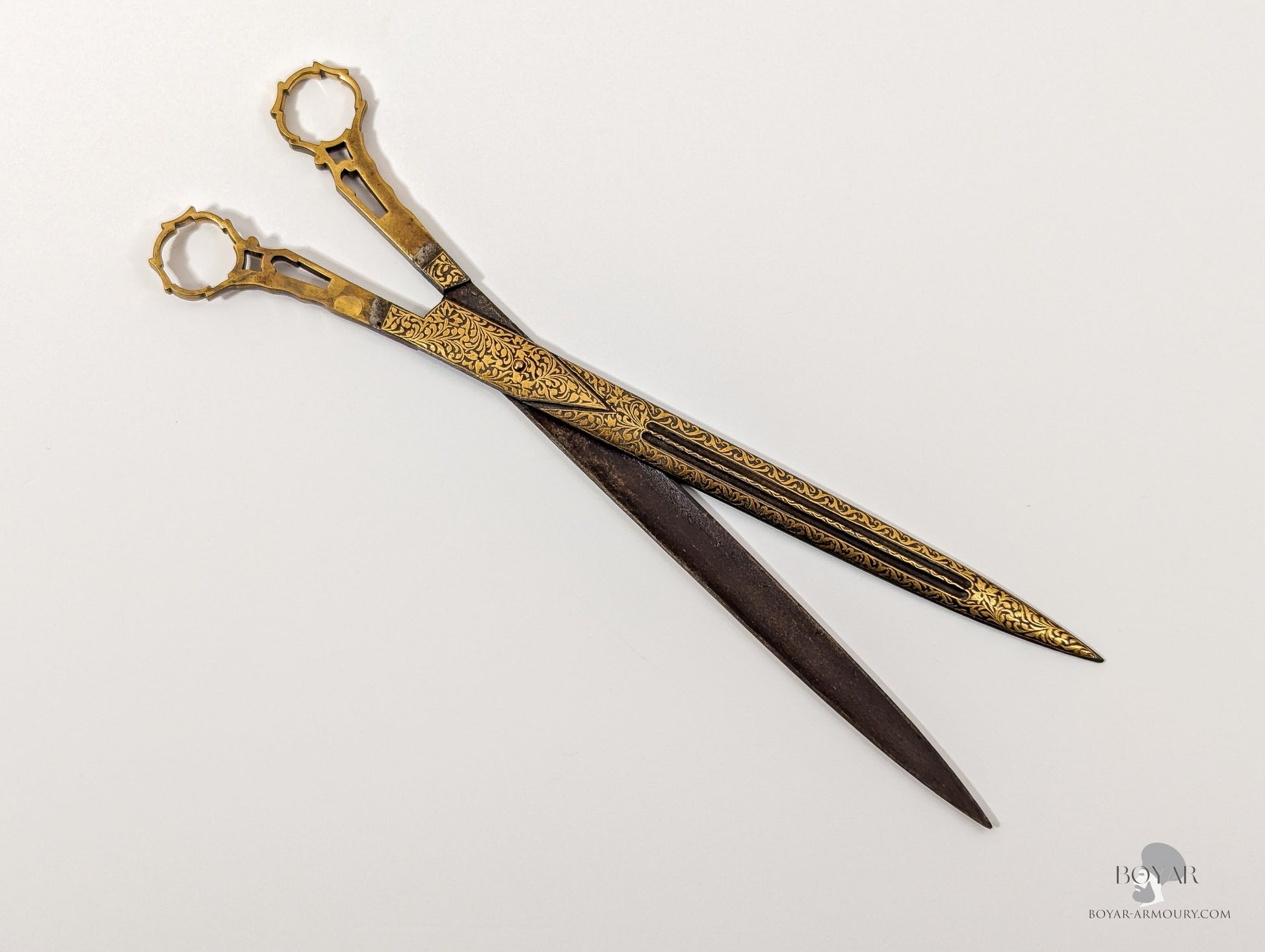 Islamic Calligrapher’s Scissors Ottoman Empire Smallsword