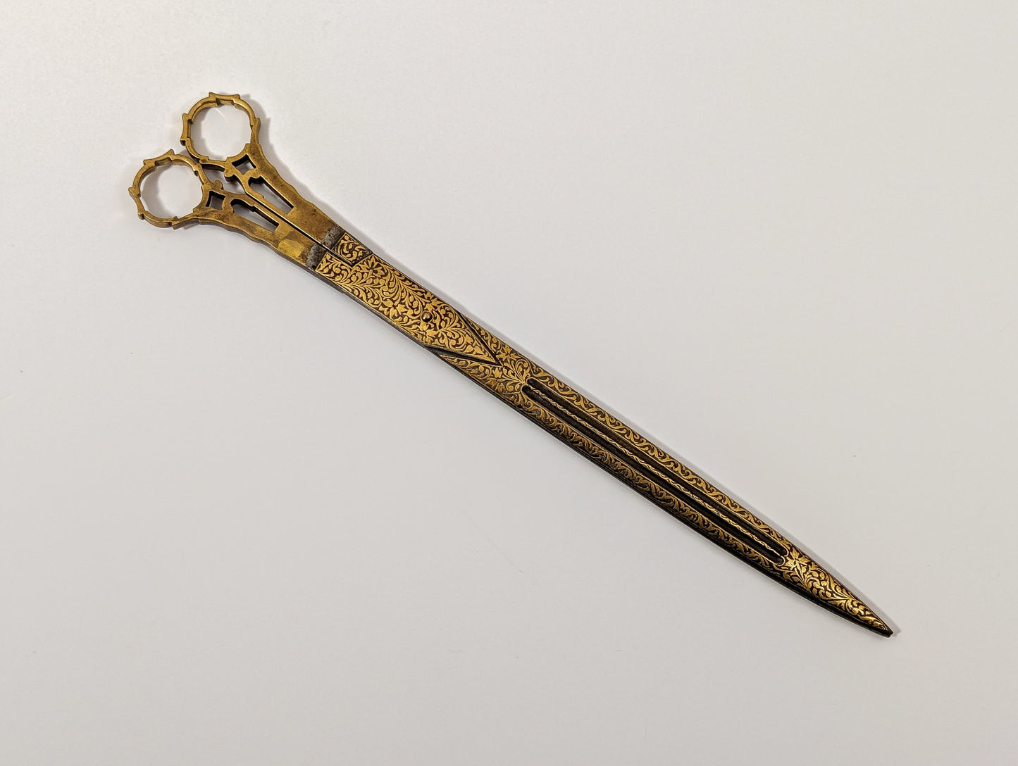 Islamic Calligrapher’s Scissors Ottoman Empire Smallsword