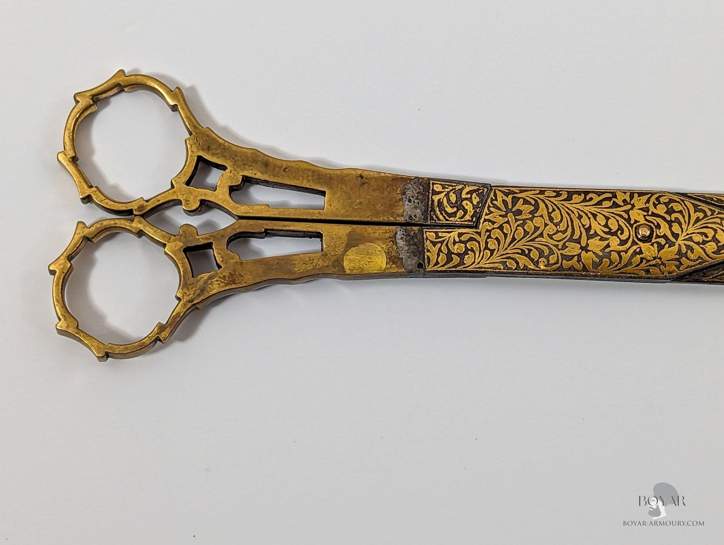 Islamic Calligrapher’s Scissors Ottoman Empire Smallsword