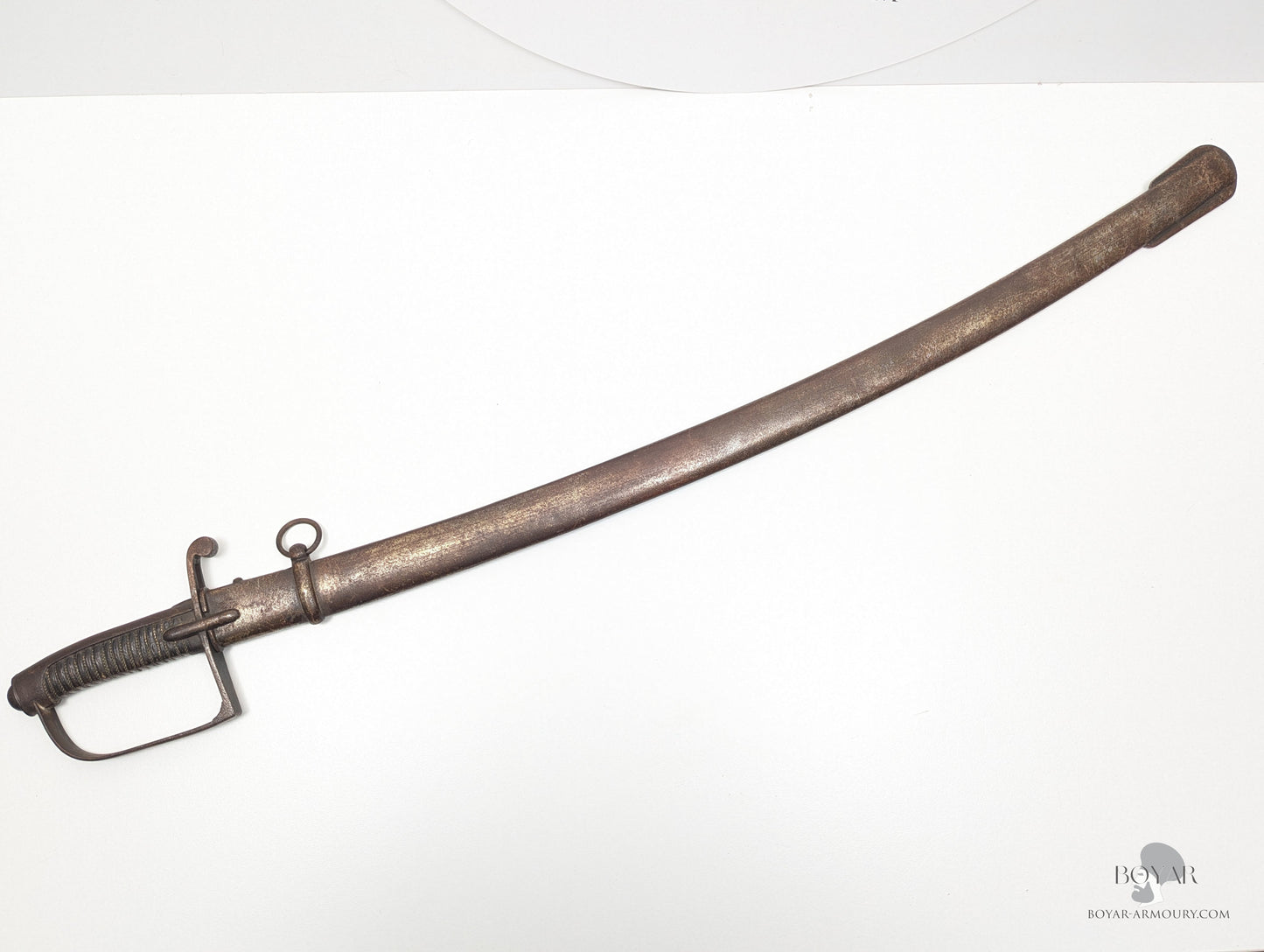 Italian M1833 Mounted Artillery Sabre Sword