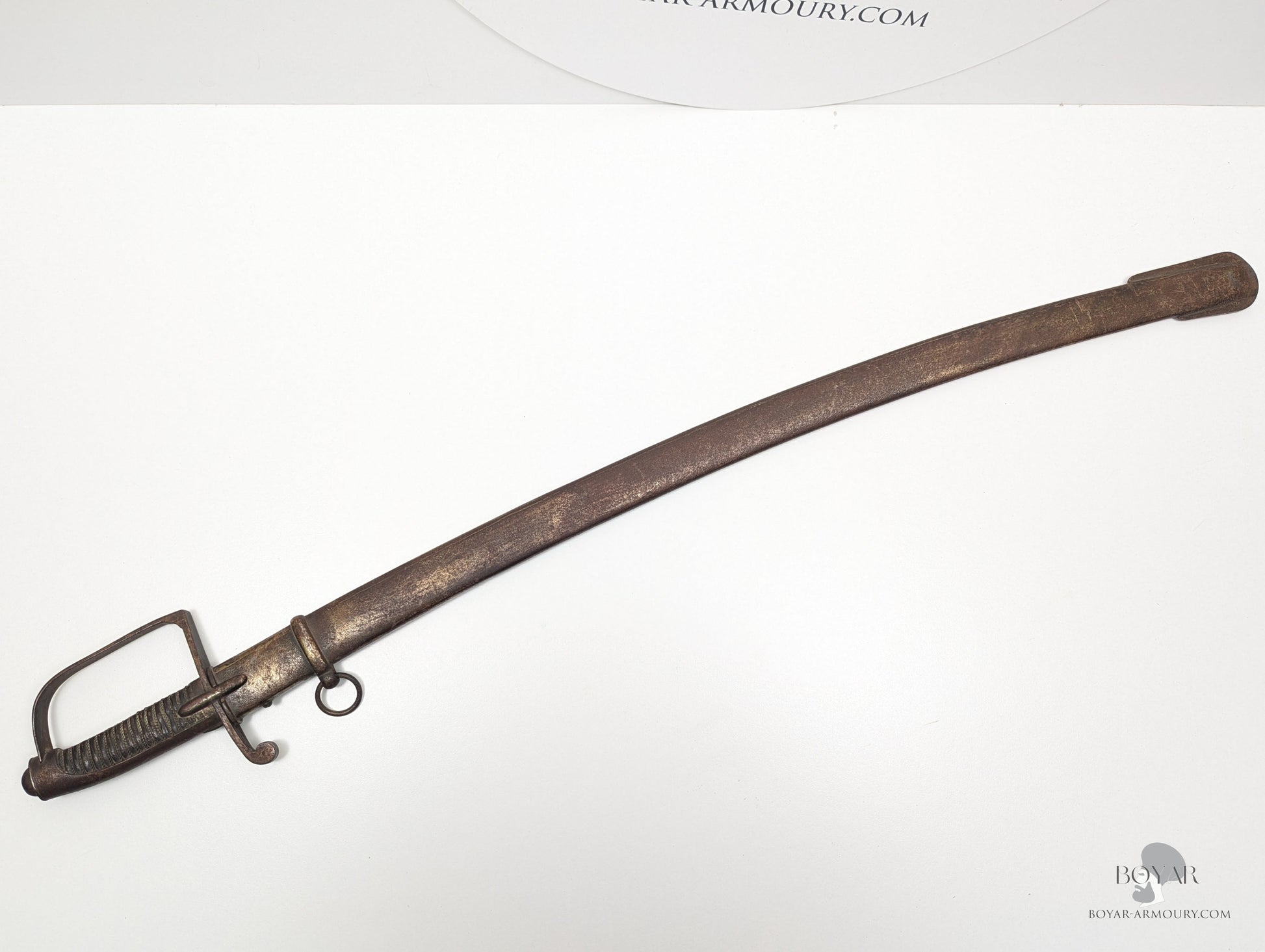 Italian M1833 Mounted Artillery Sabre Sword