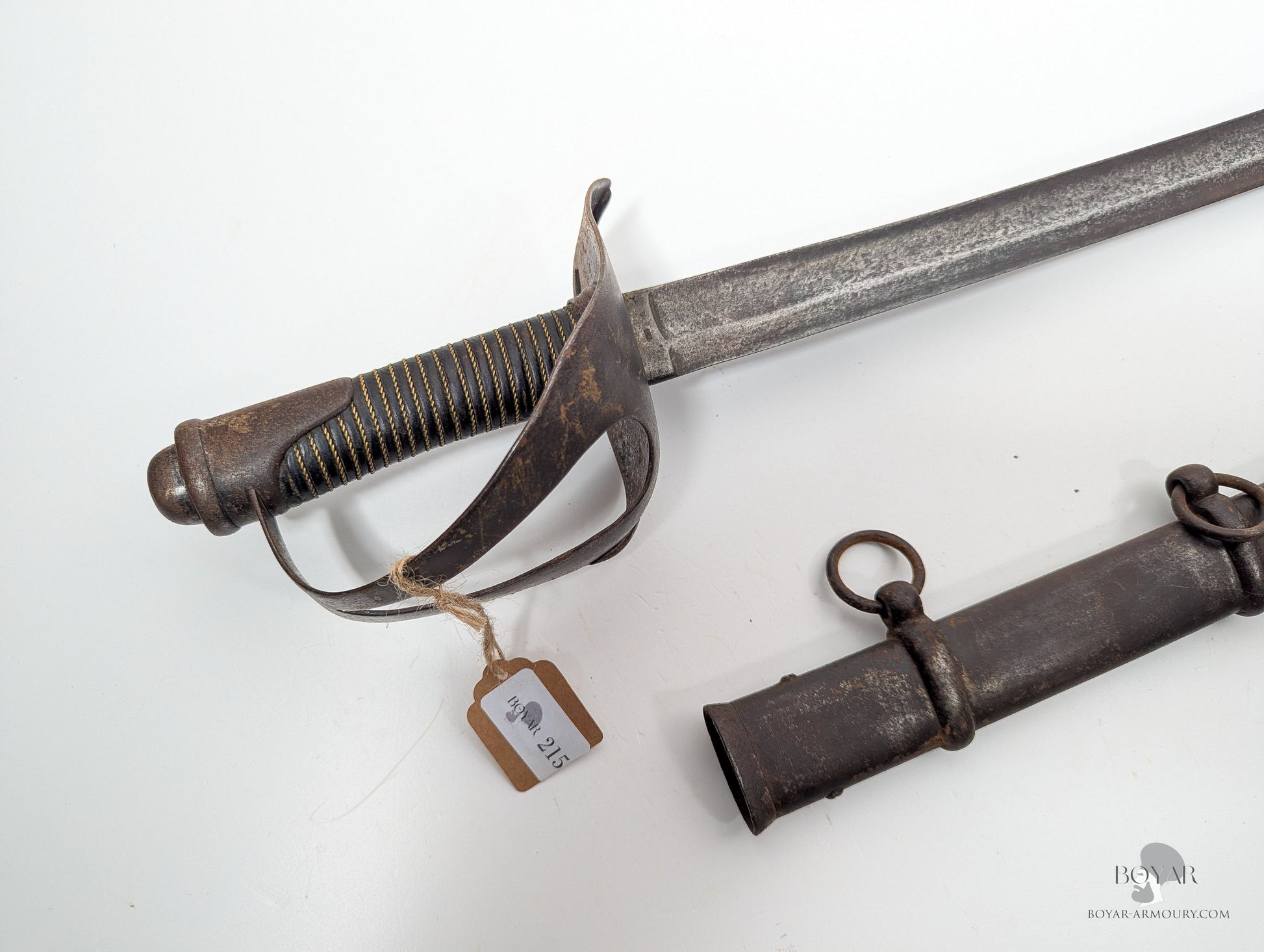 Italian M1860 Cavalry Sabre Sword