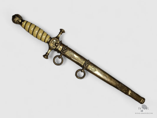 Kingdom Of Romania Royal Navy Officer’s Dagger Ferdinand I