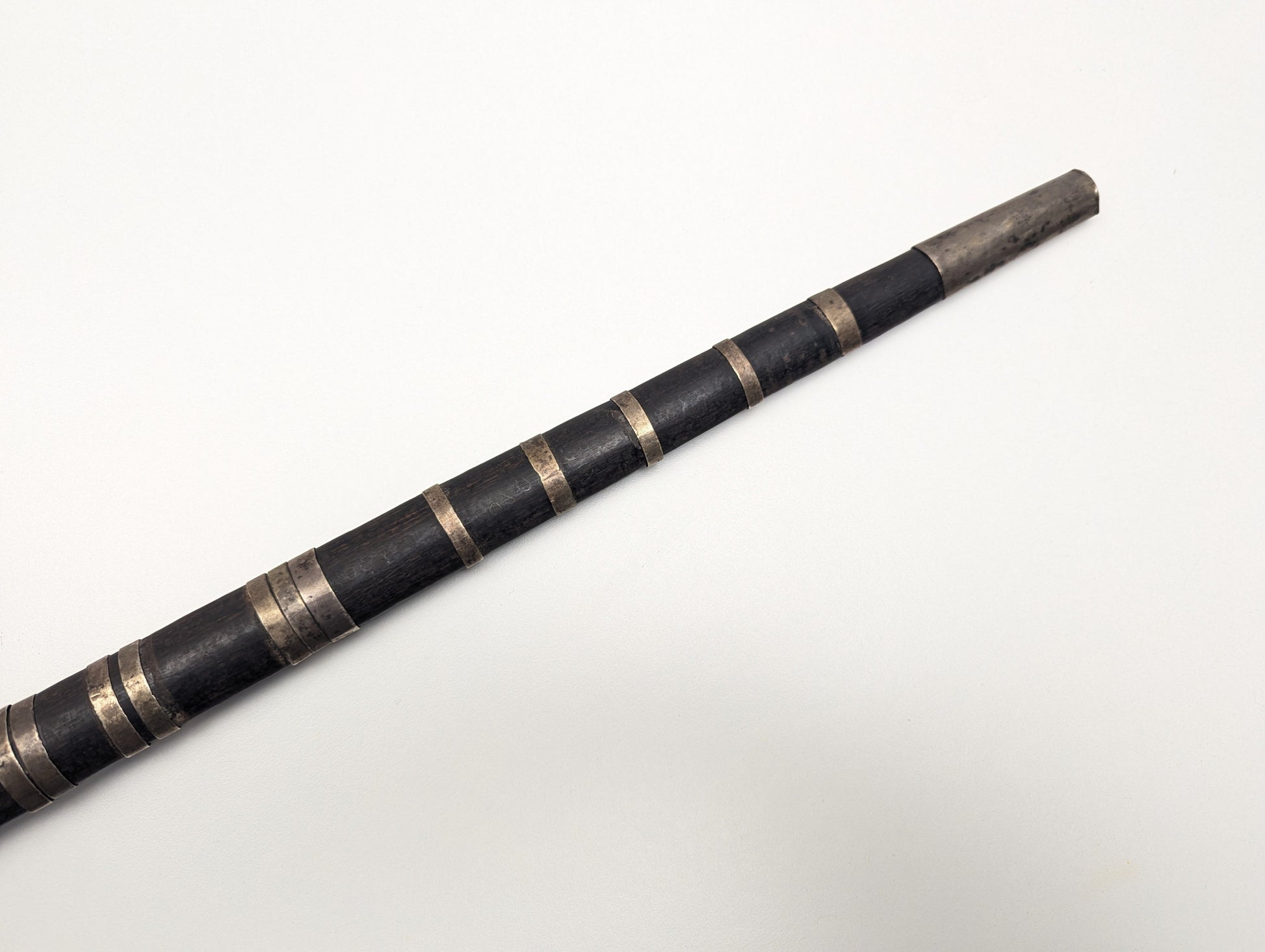 Long Silver Mounted Kris Dagger