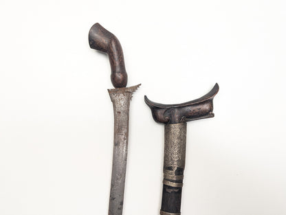 Long Silver Mounted Kris Dagger