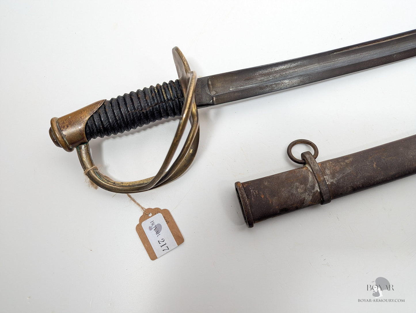 M1840 US Cavalry Trooper’s ’Wristbreaker’ Sabre Unmarked Sword