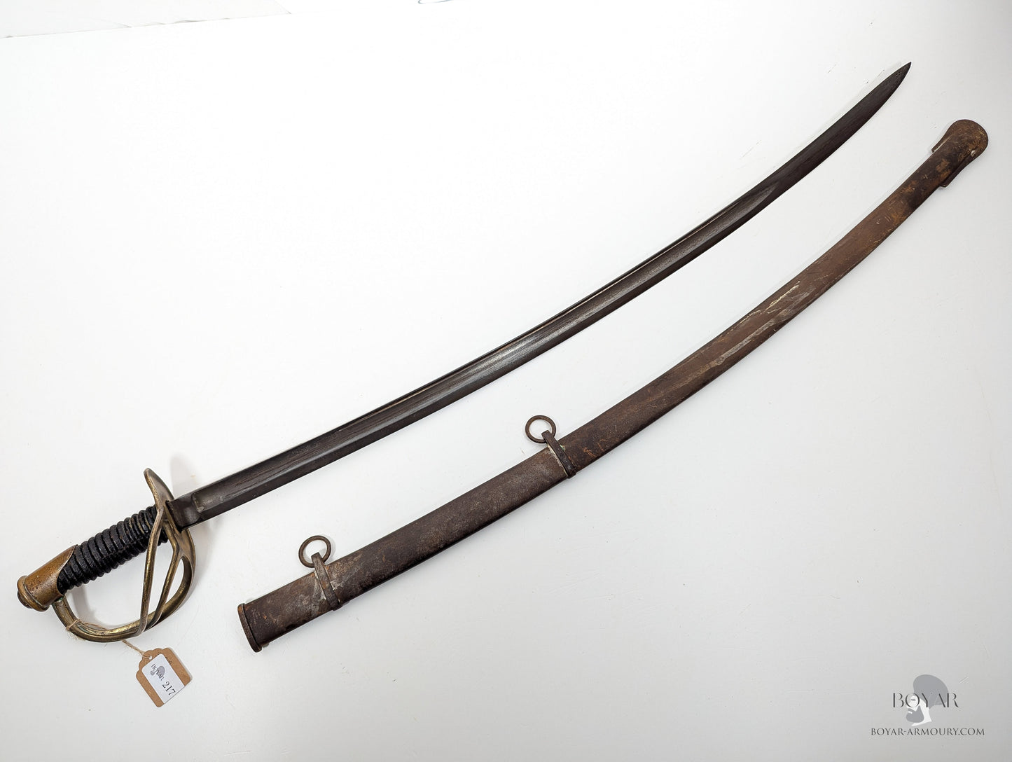 M1840 US Cavalry Trooper’s ’Wristbreaker’ Sabre Unmarked Sword