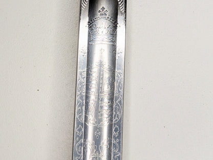 Victorian 1897 Pattern Named Royal Engineers Officer’s Sword By Mole Punjab Connection