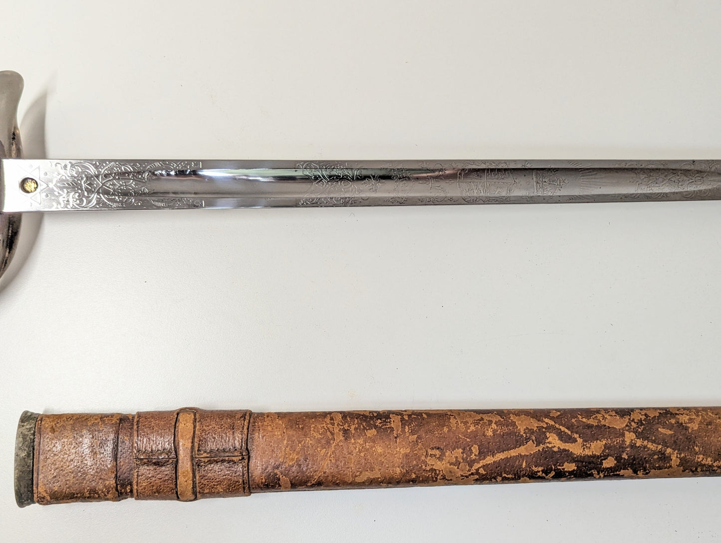 Victorian 1897 Pattern Named Royal Engineers Officer’s Sword By Mole Punjab Connection