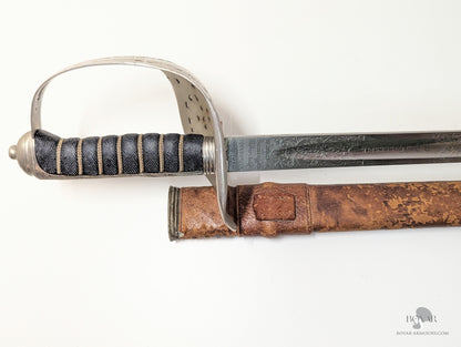 Victorian 1897 Pattern Named Royal Engineers Officer’s Sword By Mole Punjab Connection