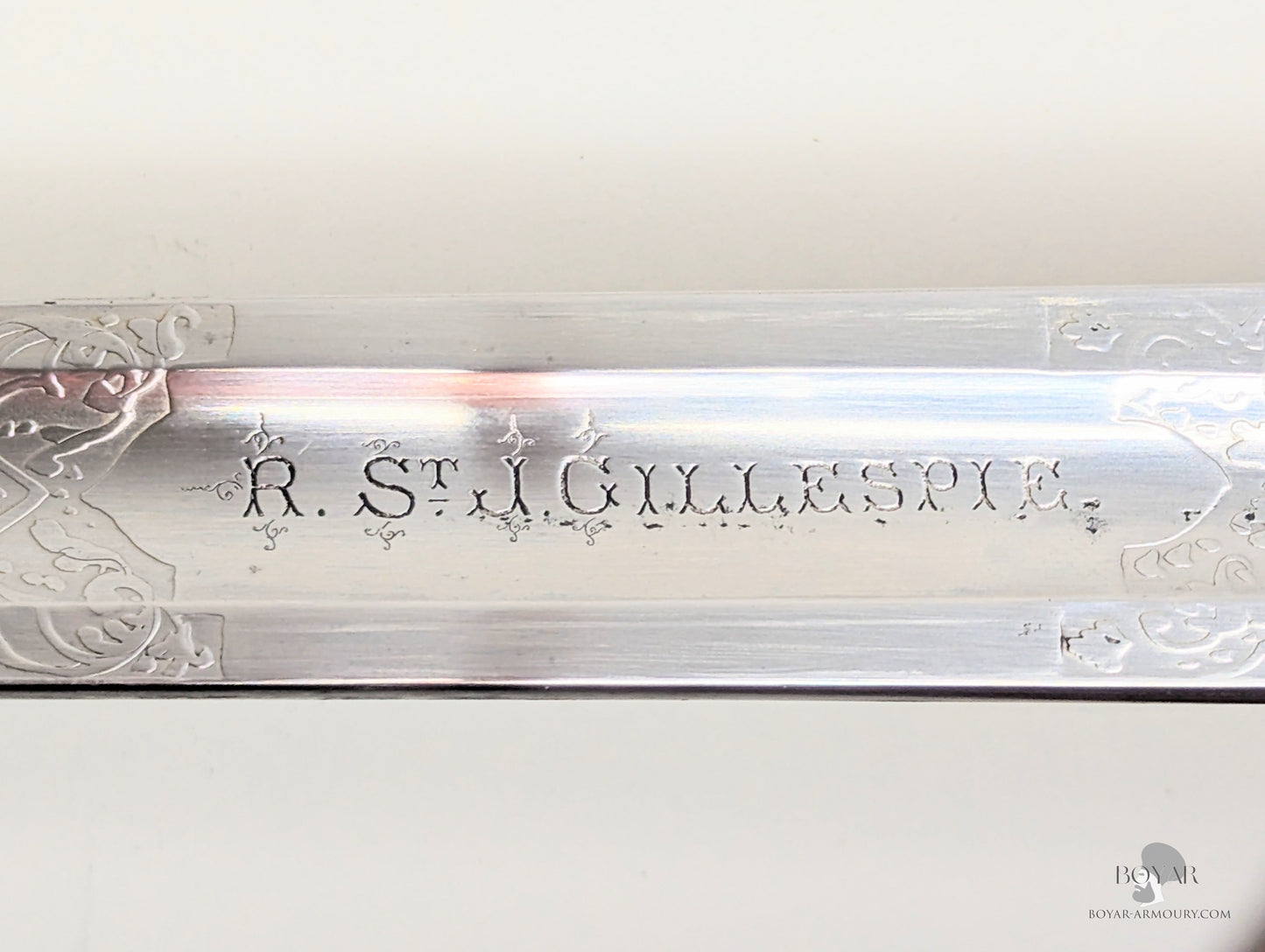 Victorian 1897 Pattern Named Royal Engineers Officer’s Sword By Mole Punjab Connection