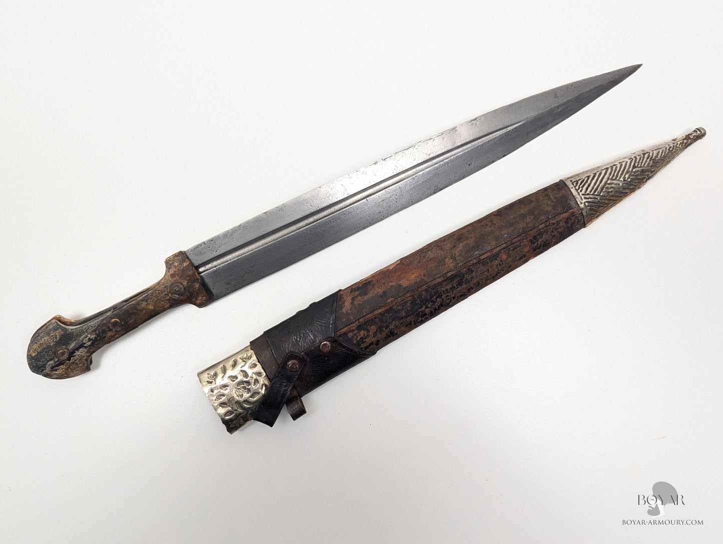 Ottoman Kindjal Gold Koftgari Sword