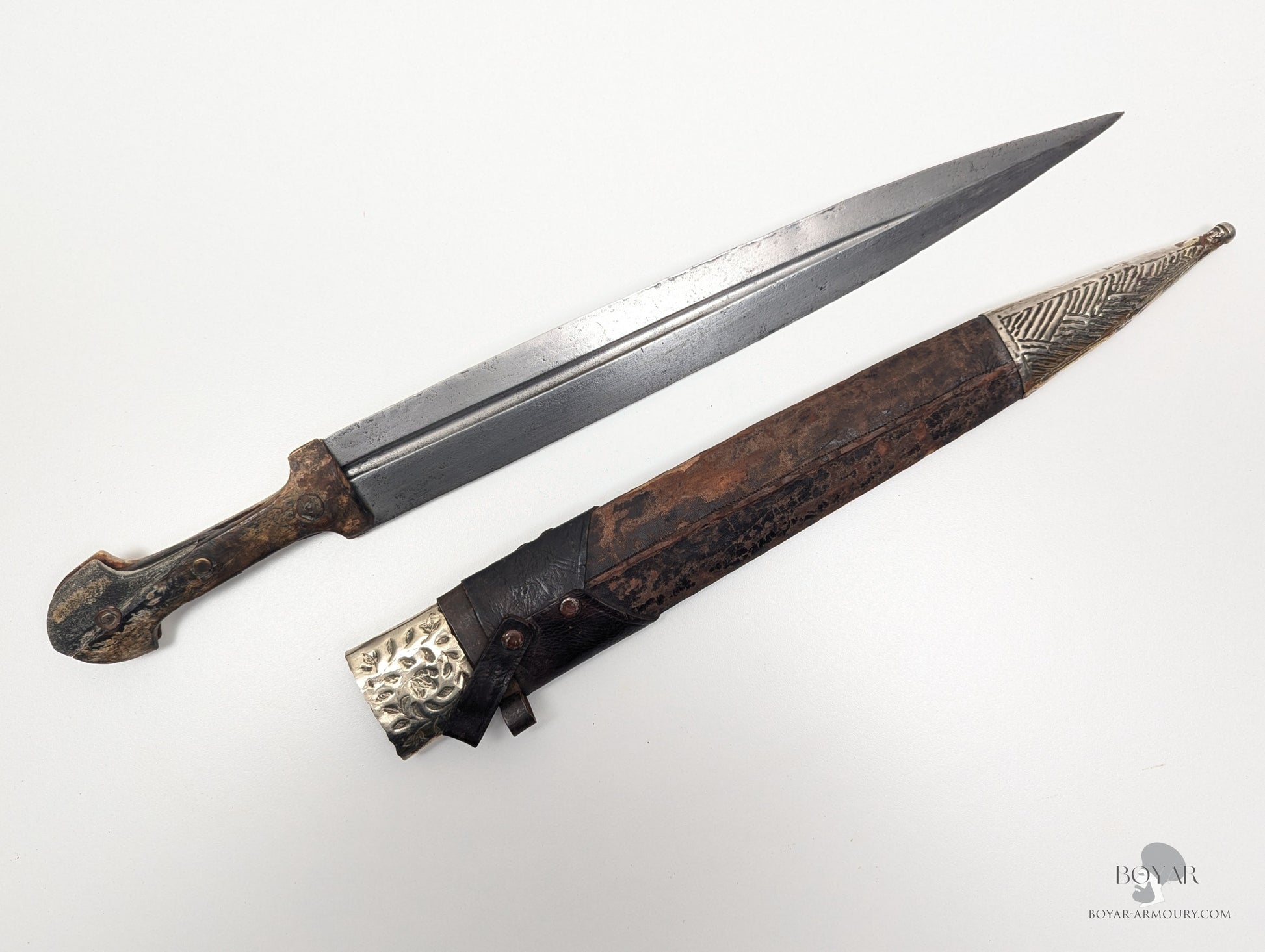 Ottoman Kindjal Gold Koftgari Sword