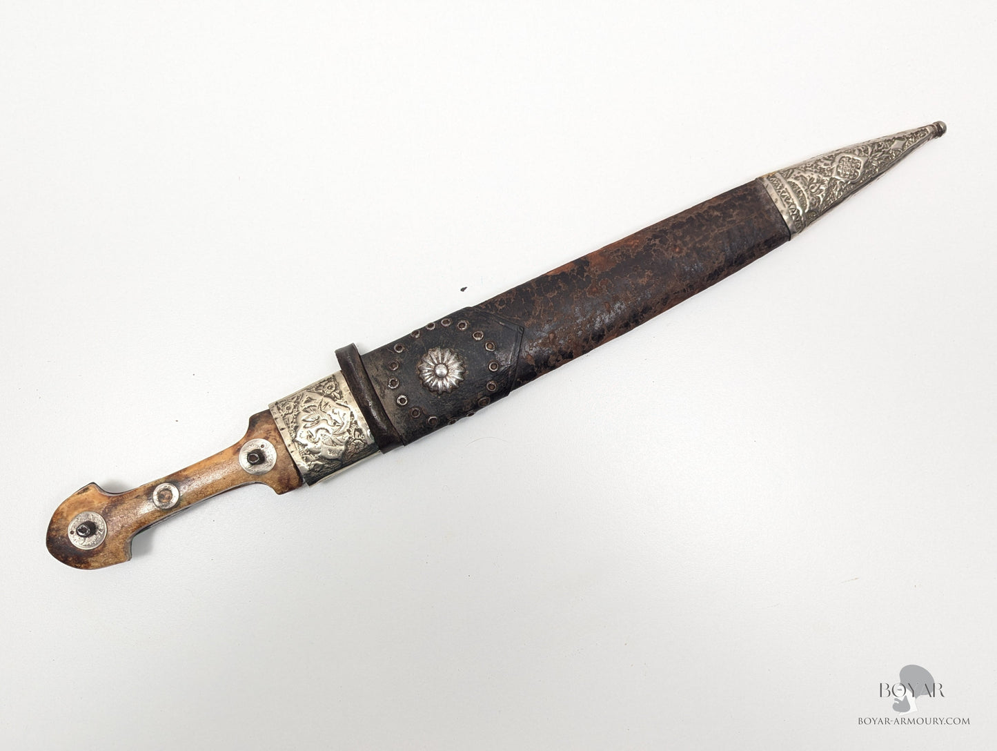 Ottoman Kindjal Gold Koftgari Sword