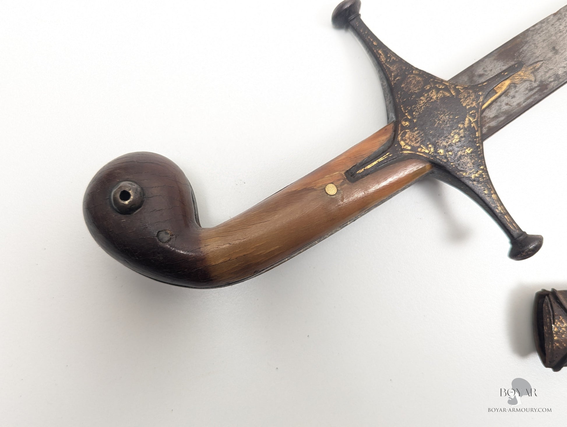 Ottoman Shamshir Rhino Hilt Sword