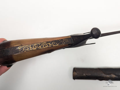 Ottoman Shamshir Rhino Hilt Sword