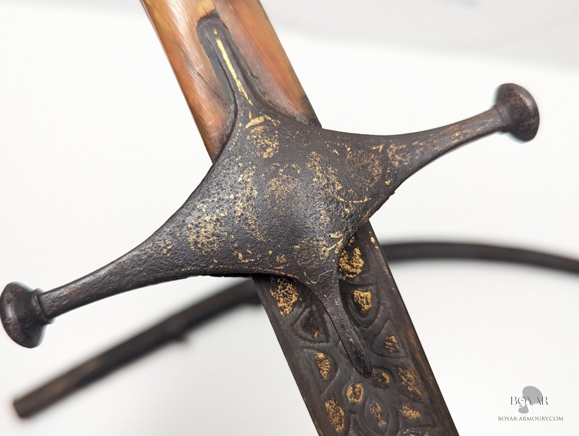 Ottoman Shamshir Rhino Hilt Sword